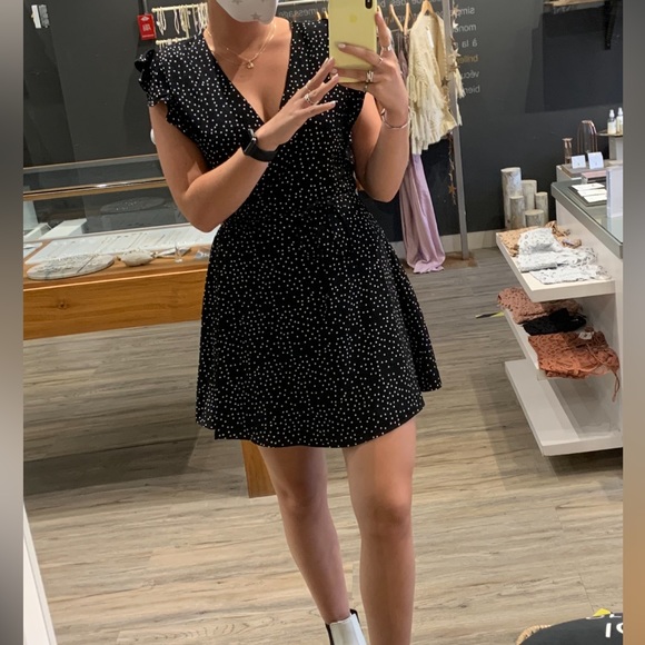 Polka dot wrap dress - Picture 2 of 4